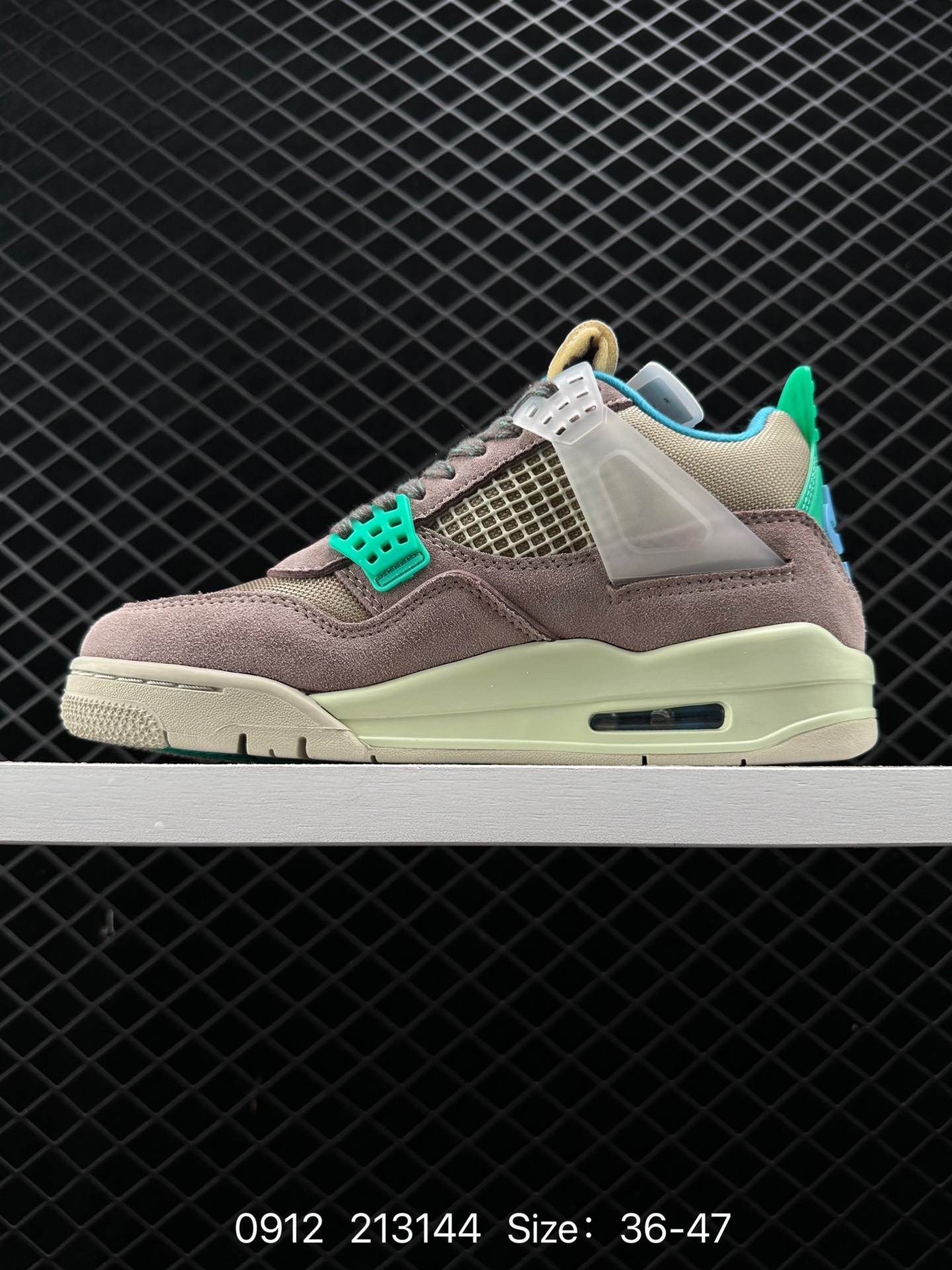 Union LA x  Air Jordan 4 Retro”Taupe Haze“
